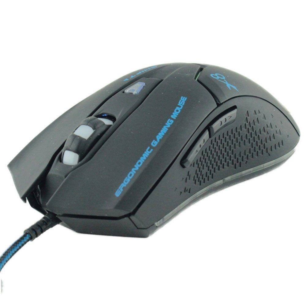 Mouse Gamer X8 2400dpi Ergonomic Led Blue - Import Ts - Mouse Gamer