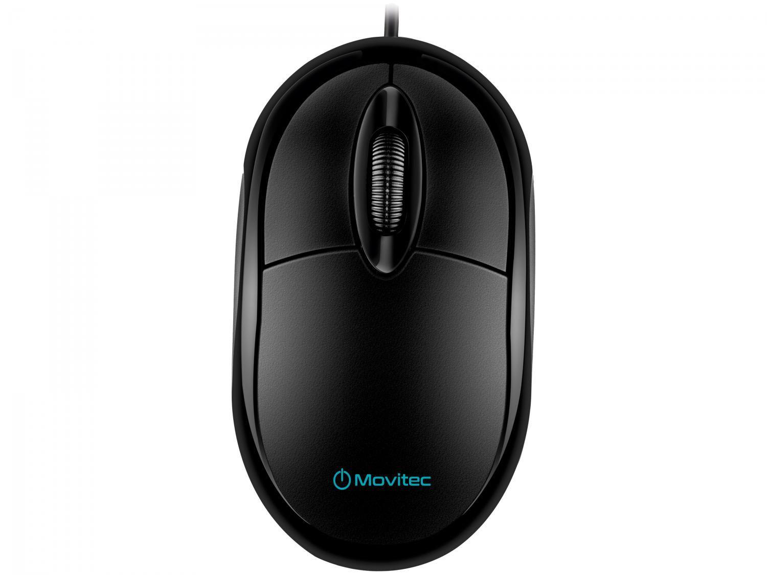 Mouse Movitec Óptico 1000DPI 3 Botões