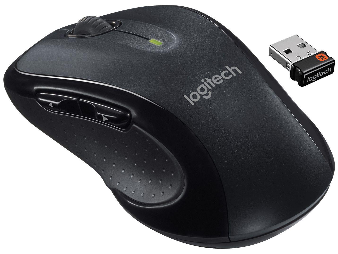 Mouse sem fio logitech ptico 1000dpi 7 bot es m510 mouse 