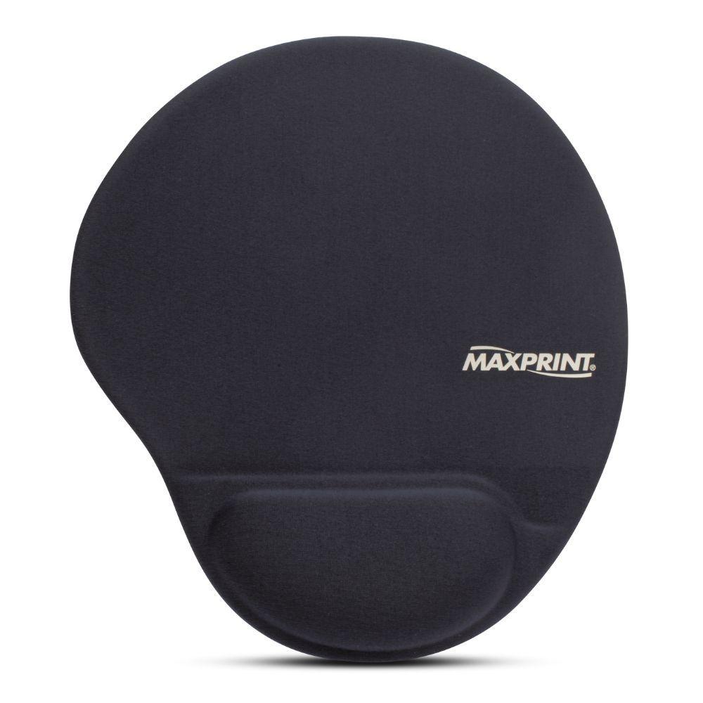 Mousepad com apoio de Pulso em Gel 604484 Maxprint Mouse Pad Magazine Luiza