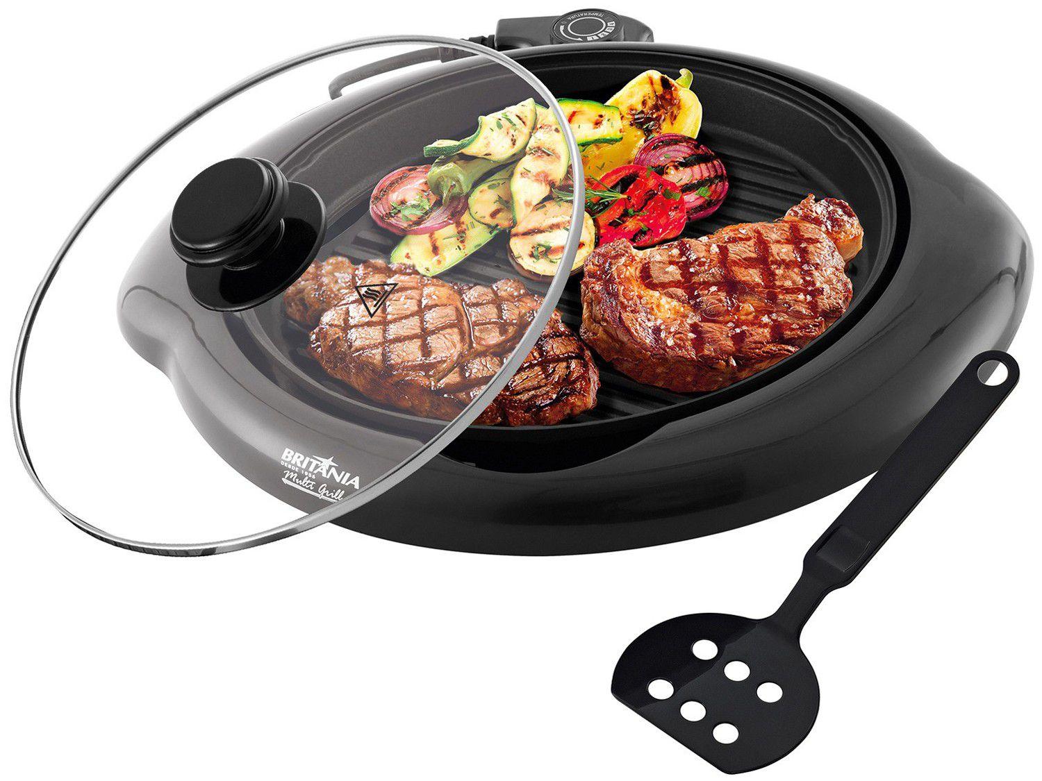 Multi Grill Britânia 1200W Placa Removível
