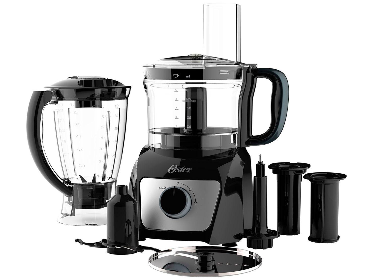 Multi Processador de Alimentos Oster Preto e Inox - MPR871 680W ...