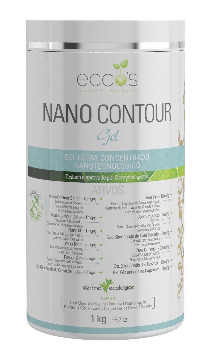 Nano Contour - Gel Corporal Ultra Concentrado 1kg Eccos - No Magalu -  Magazine Luiza