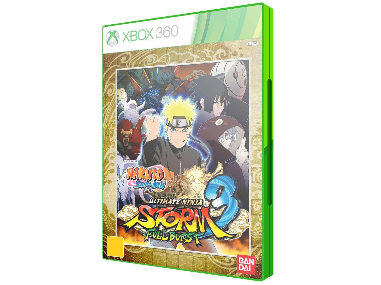 Naruto Shippuden Ultimate Ninja Storm 3 Full Burst Para Xbox 360 Bandai Jogos De Luta Magazine Luiza Naruto Shippuden Ultimate Ninja Storm 3 Full Burst Para Xbox 360 Bandai Jogos De Luta Magazine Luiza