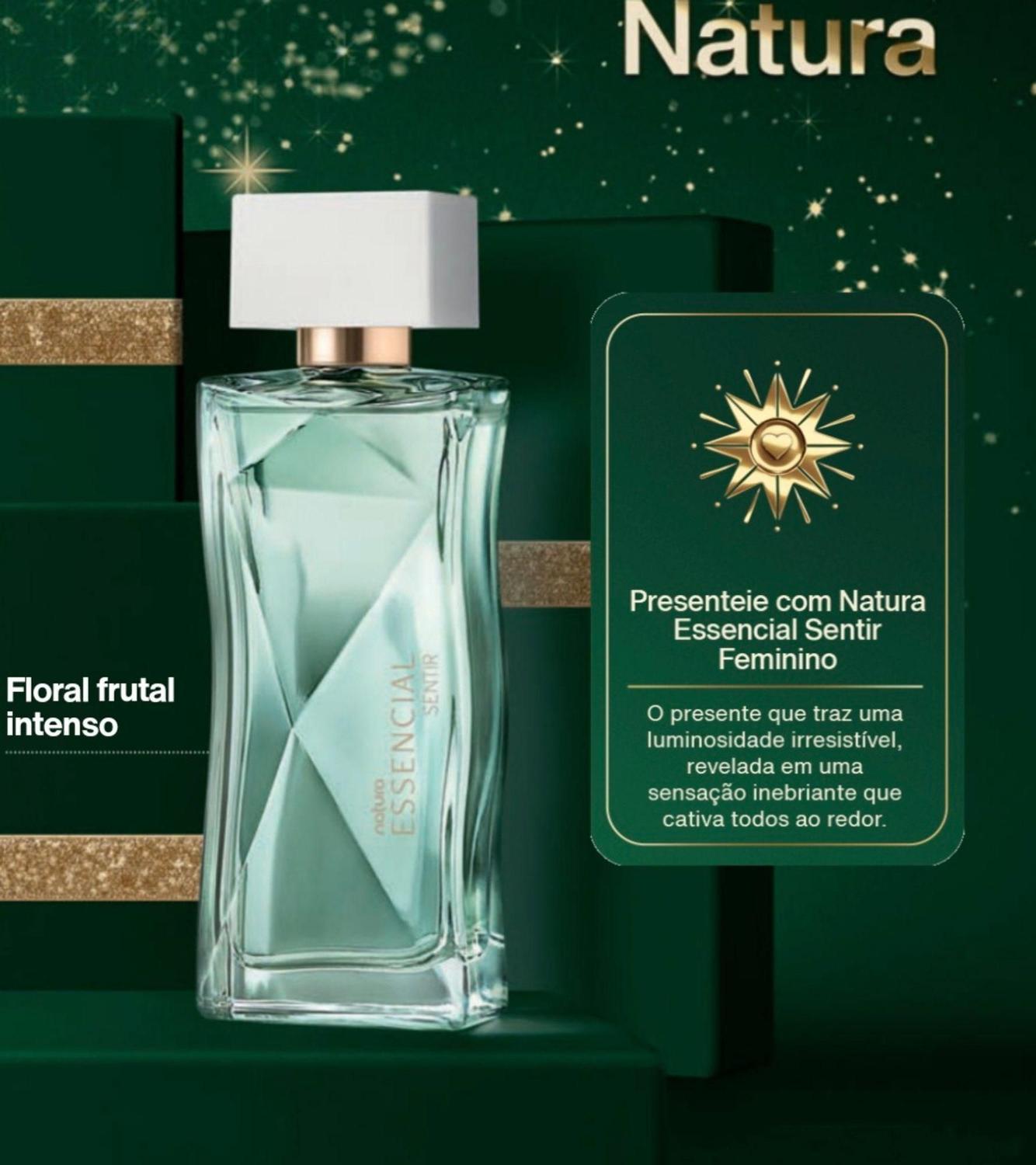 Natura Essencial Sentir - Deo Parfum Feminino 100ml