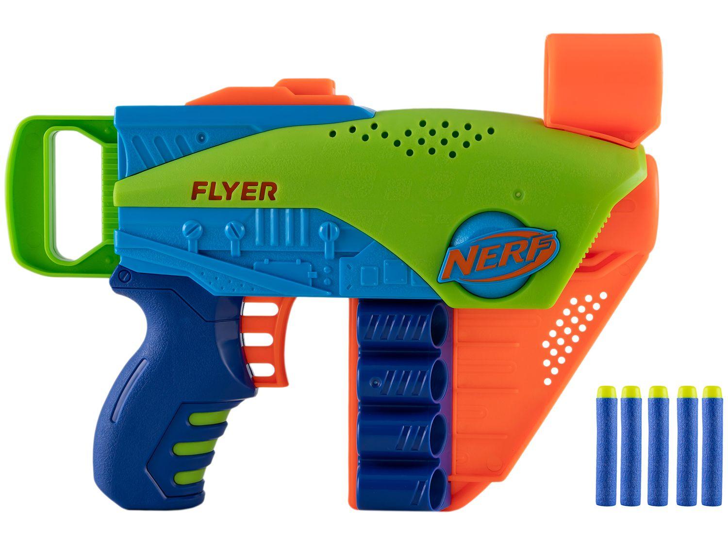 Nerf Elite Jr. Flyer Hasbro 6 Peças