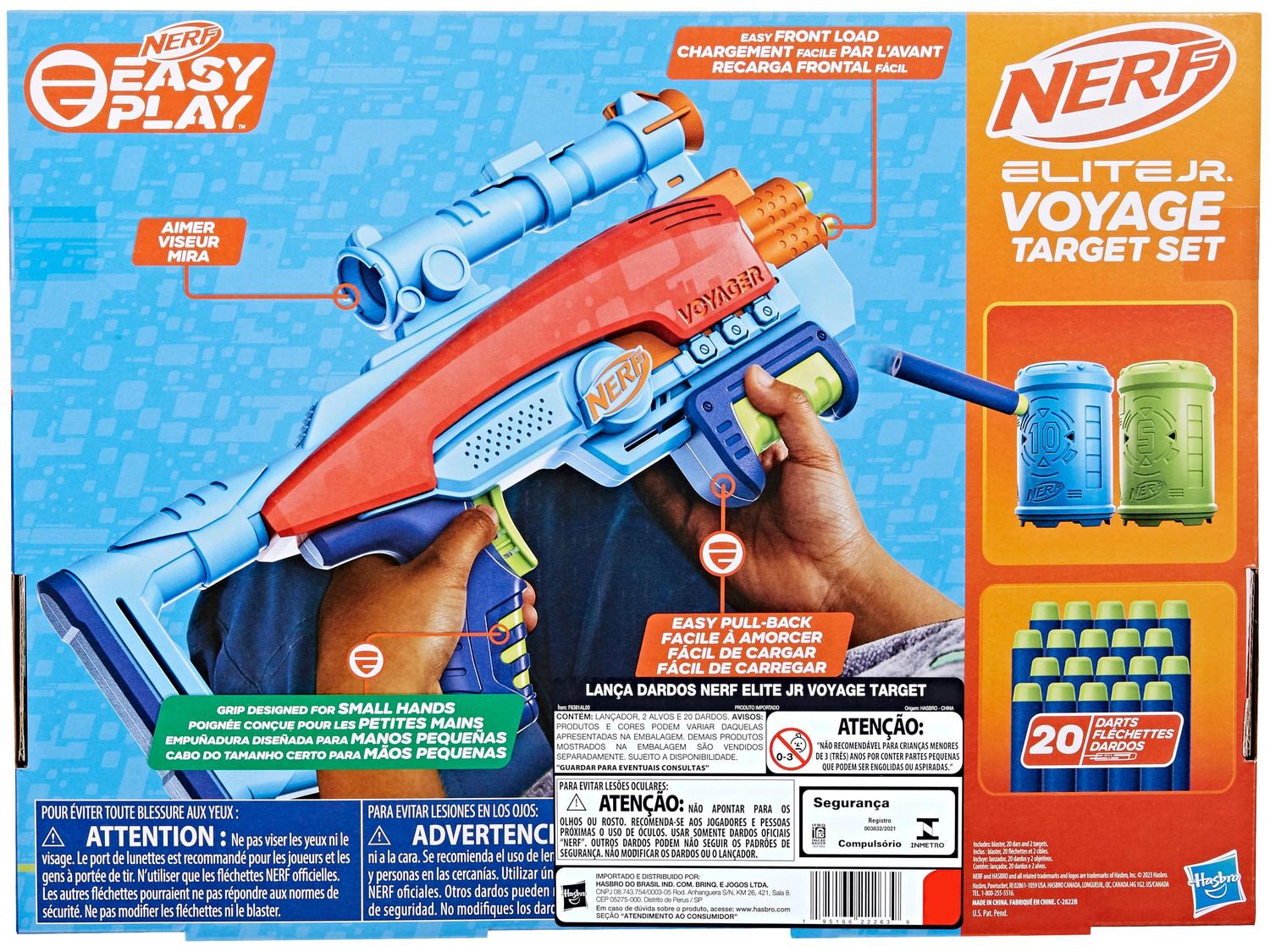 Nerf Elite Junior Voage Target Set Hasbro | Shopping | LATAM Pass