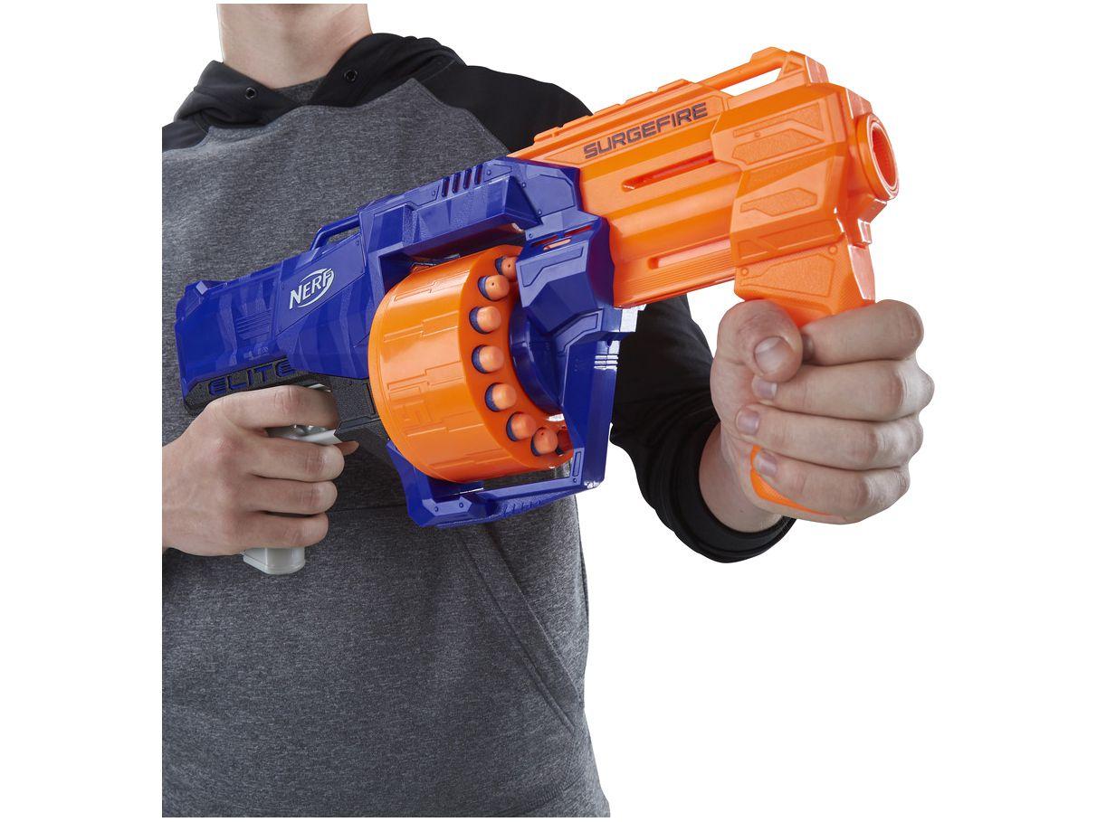 Nerf N-Strike Elite Surgefire Hasbro - 15 Dardos - Lançadores de Dardos
