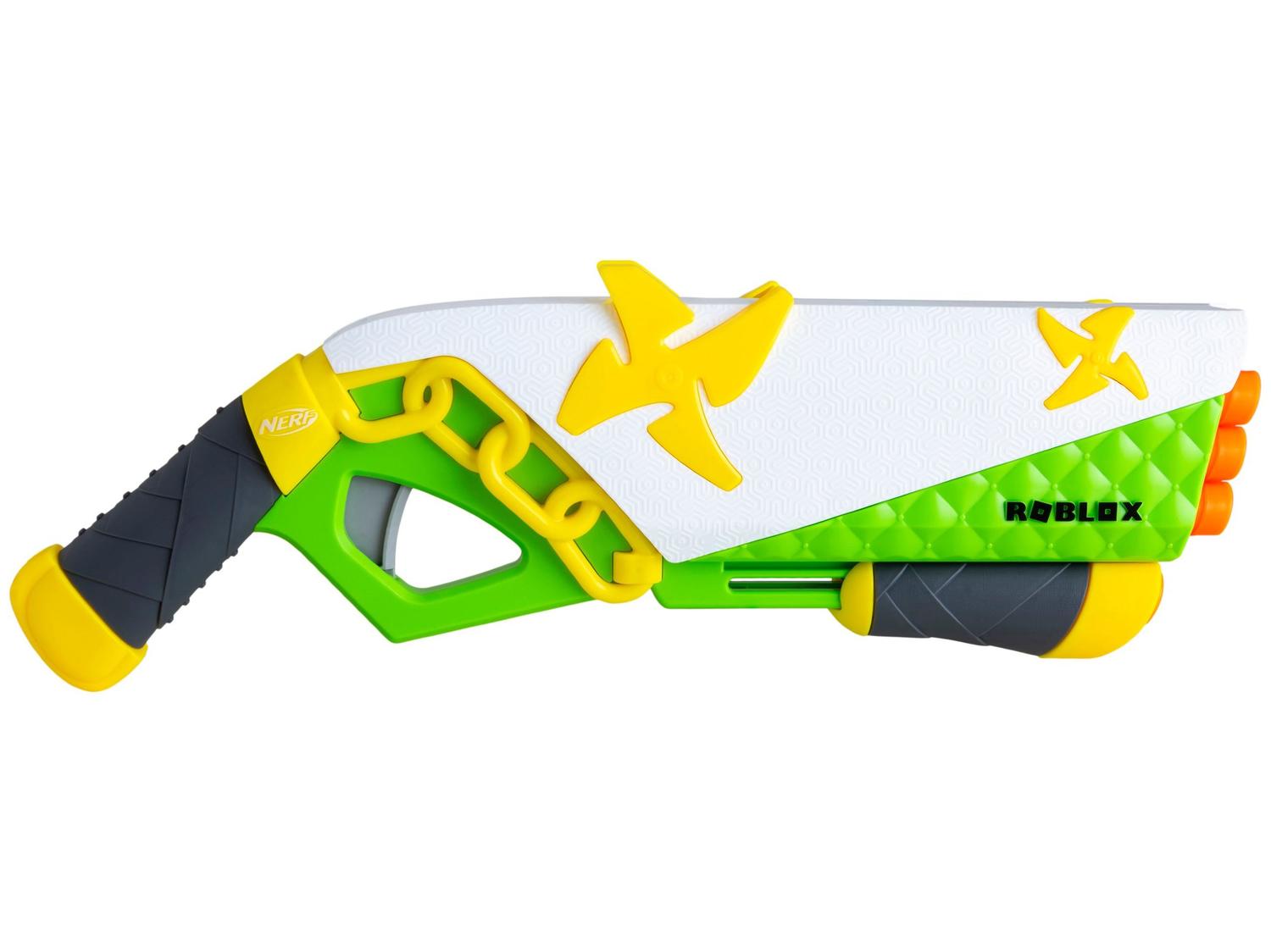 Nerf Roblox Ninja Legends Shadow Sensei Hasbro| Branco, verde