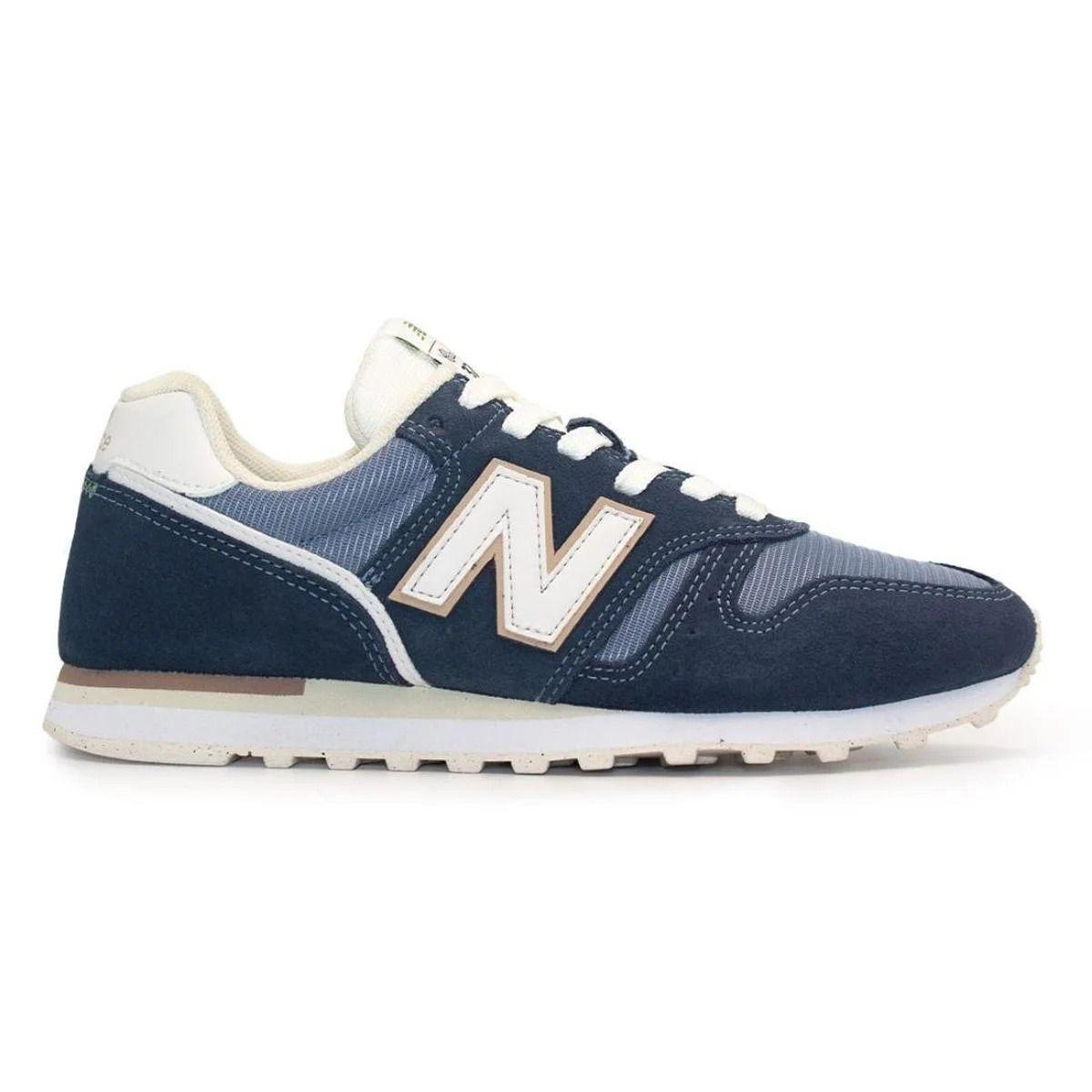 New Balance Tenis WL373 Feminino Marinho Vintage Indigo Tenis Esportivo Magazine Luiza