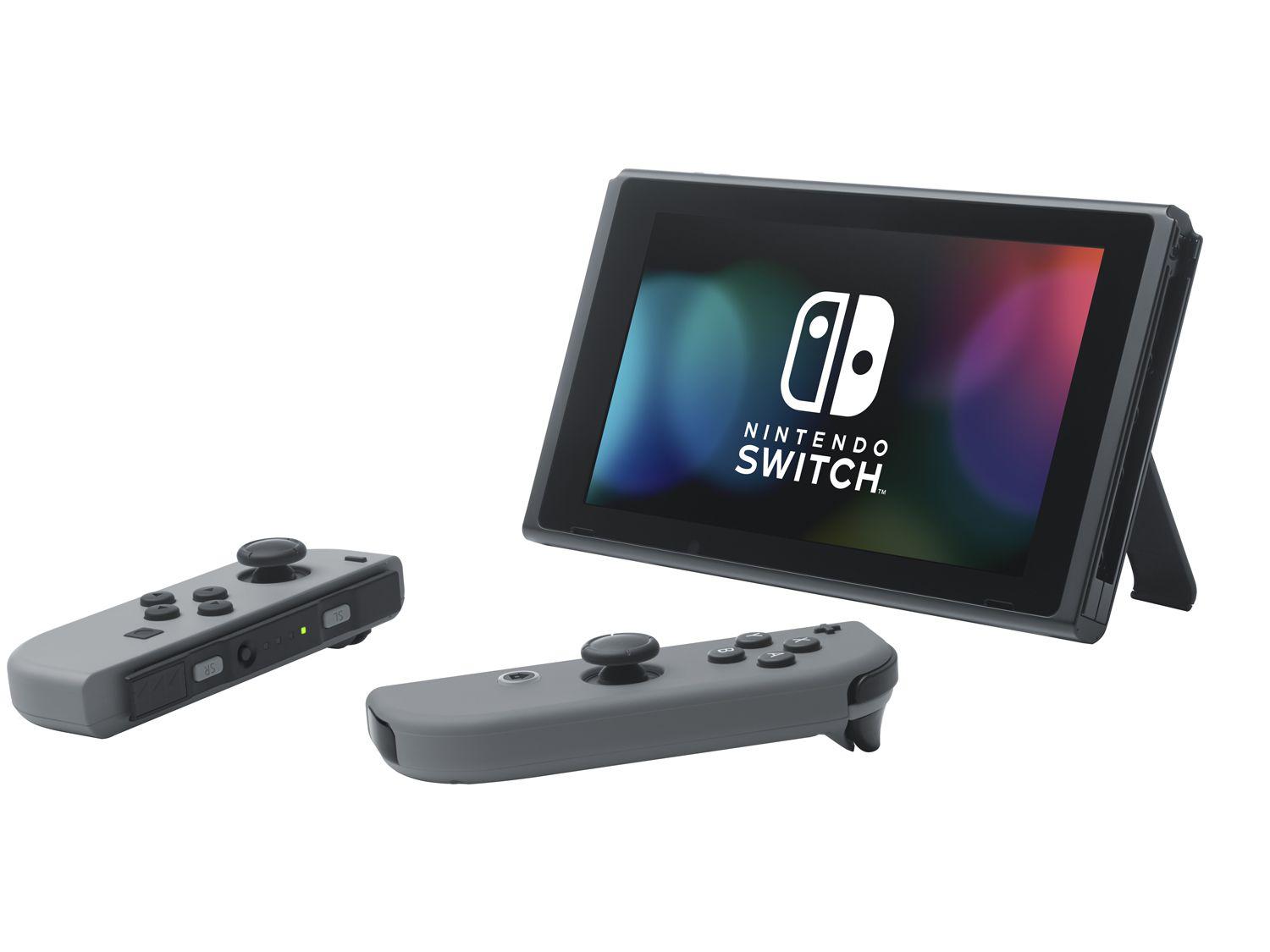 Nintendo Switch 32GB HAC-001-01 1 Controle Joy-Con Cinza Nintendo Switch 32GB HAC-001-01 1 Controle Joy-Con Cinza