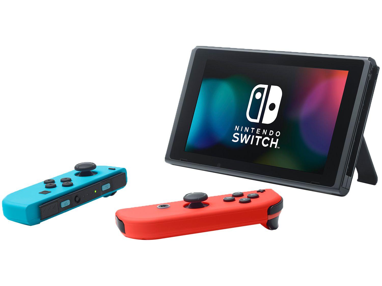 Nintendo Switch 32GB HAC-001-01 1 Controle Joy-Con Nintendo Switch 32GB HAC-001-01 1 Controle Joy-Con