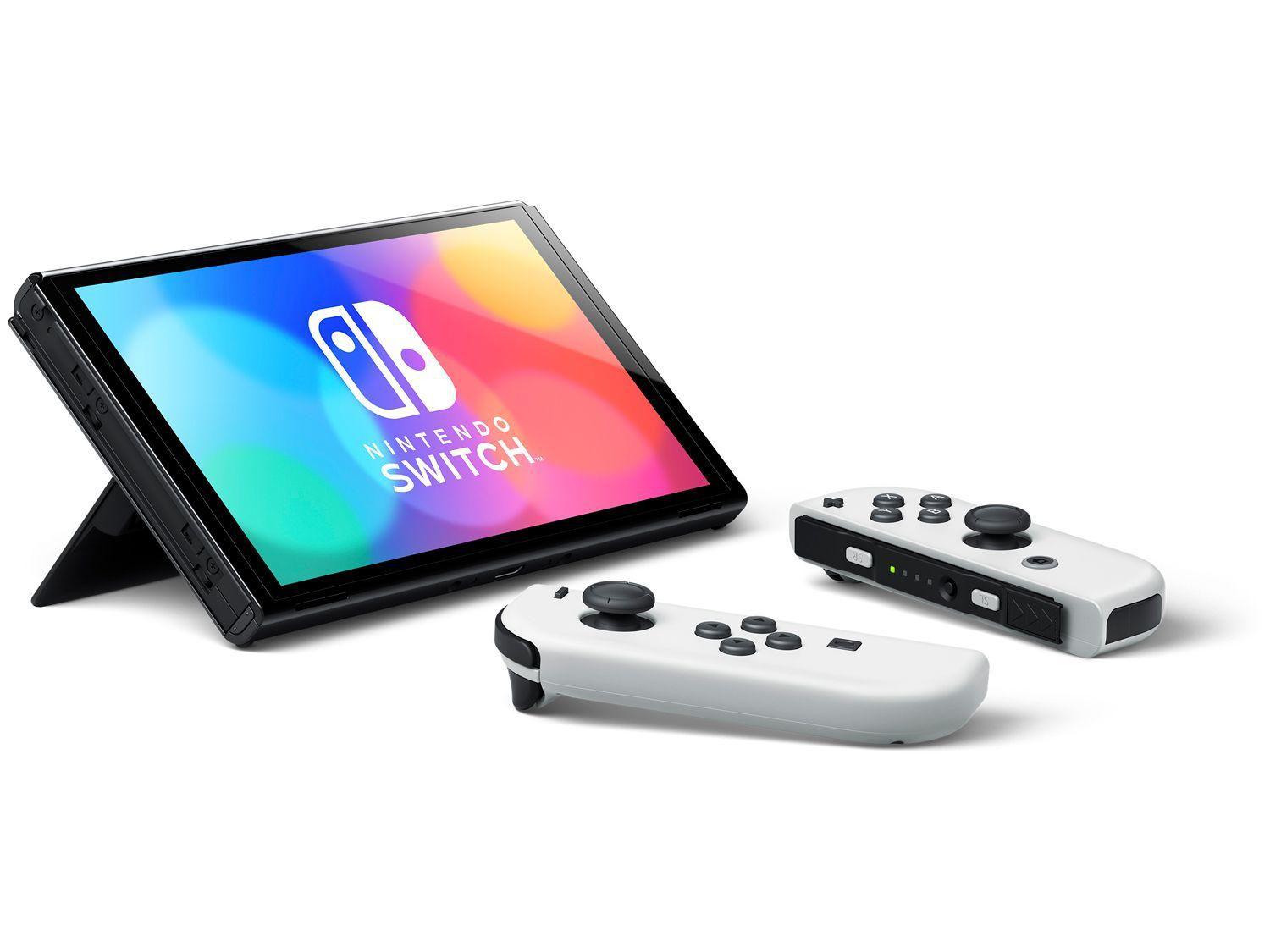 Nintendo Switch 64GB 2 Controles Joy-con Branco 7