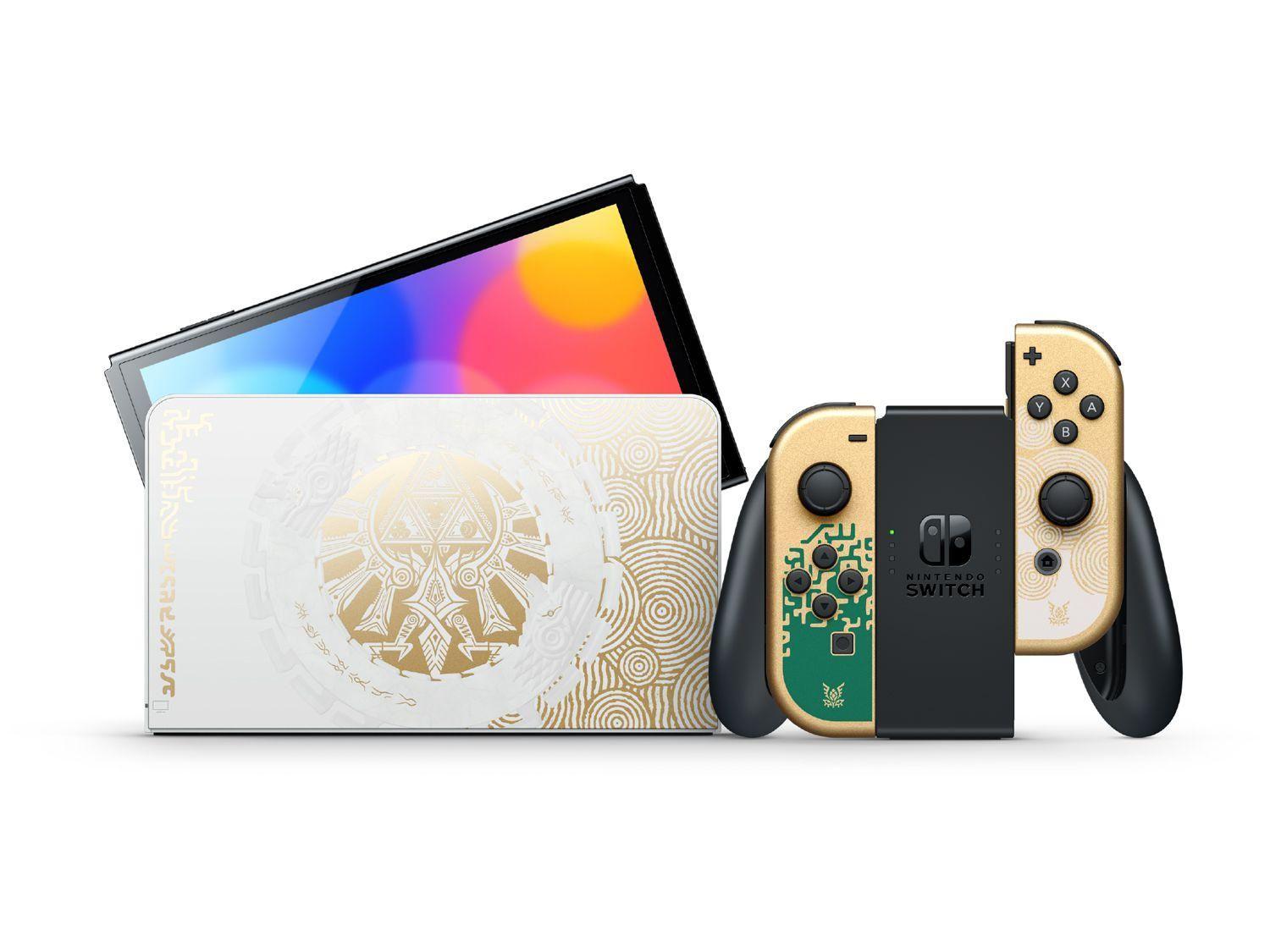 Nintendo Switch 64GB Oled Edição Especial The Legend of Zelda