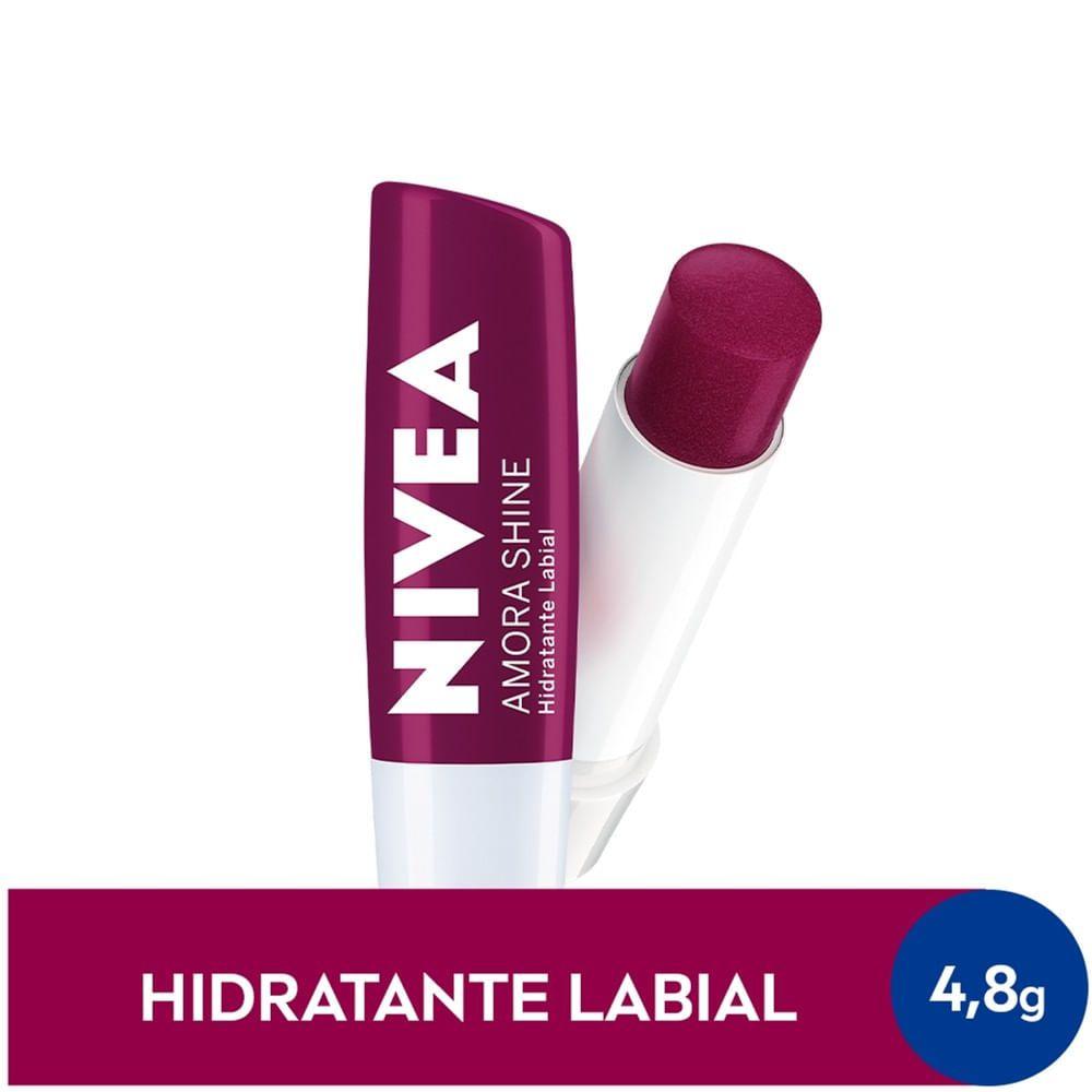 NIVEA Hidratante Labial Amora Shine 4,8 g