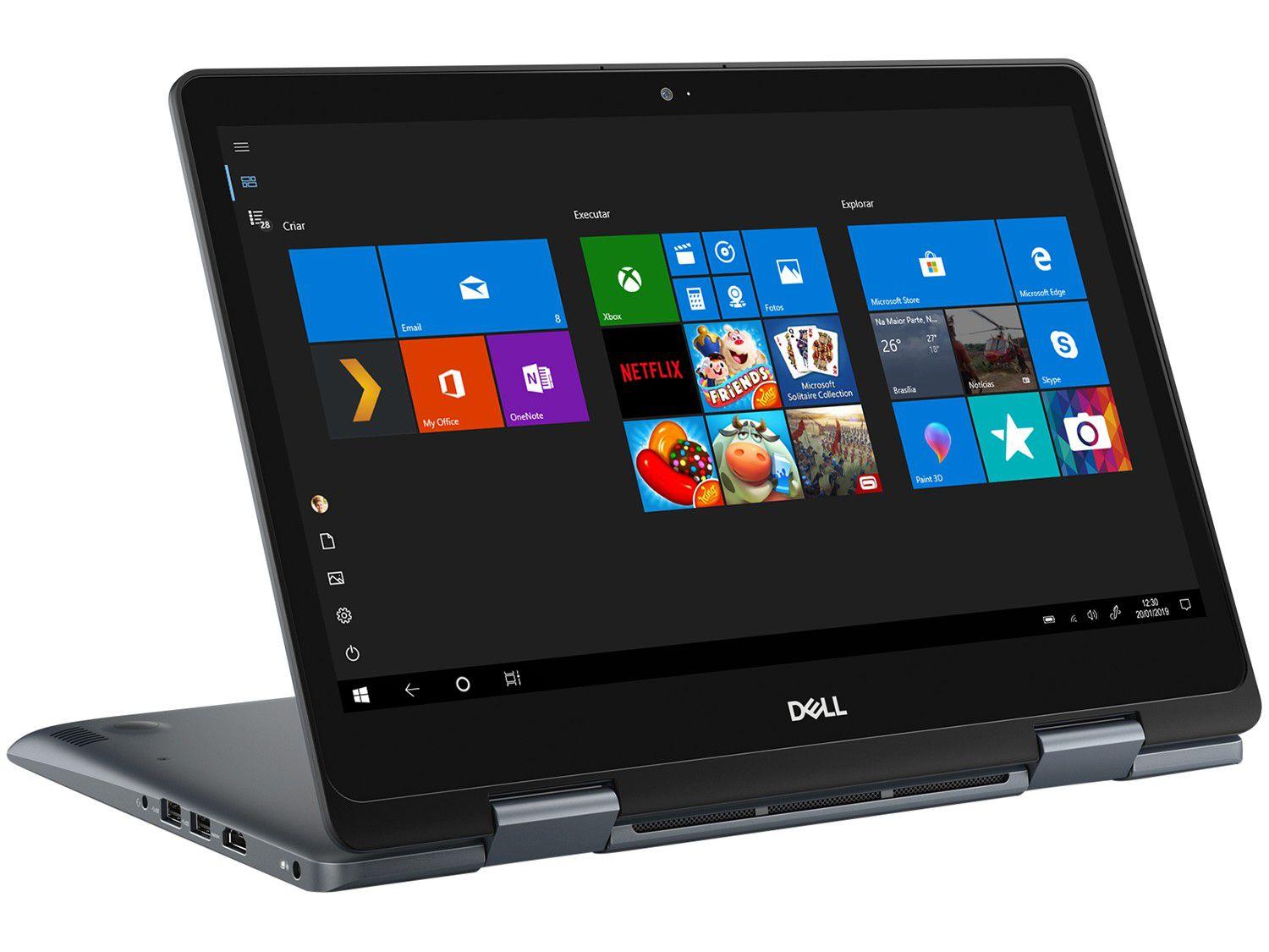 Notebook 2 em 1 Dell Inspiron i145481A20S Intel Core i5 8GB 1TB