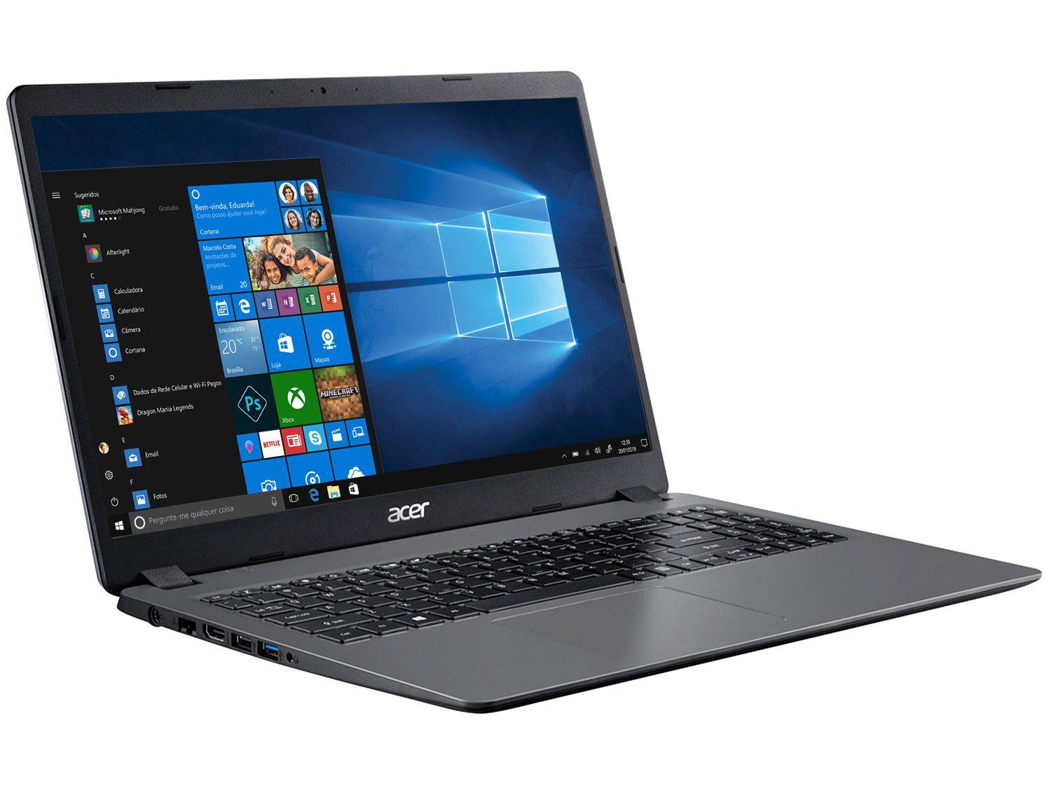 Notebook Acer A315-56-311J Intel Core i3 8GB