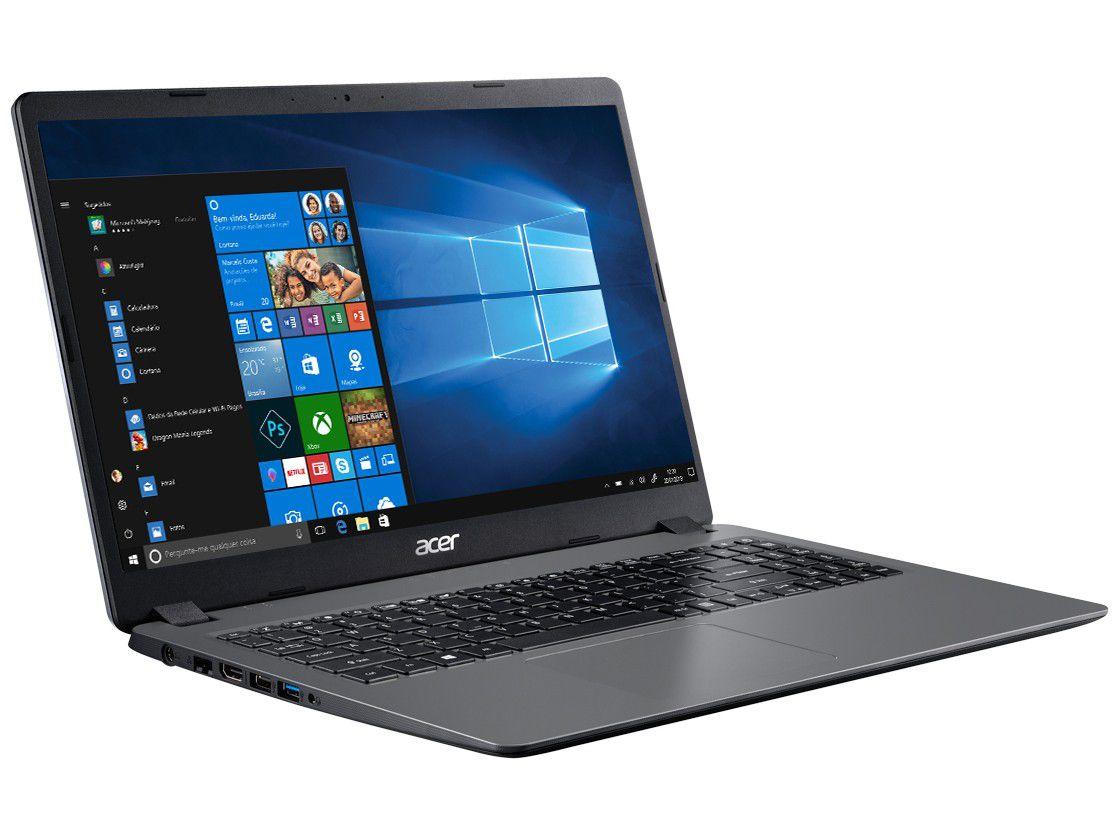 Notebook Acer Aspire 3 A315-56-3090 Intel Core i3 - 8GB 256GB SSD 15,6 ...