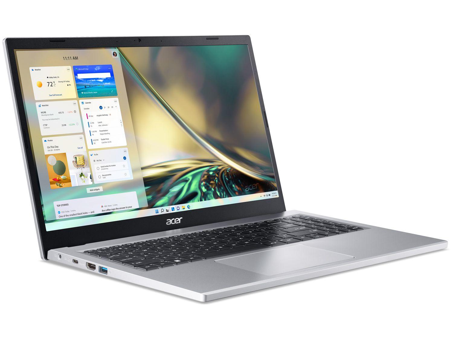 Notebook Acer Aspire 3 Intel Core i3 8GB 256GB SSD