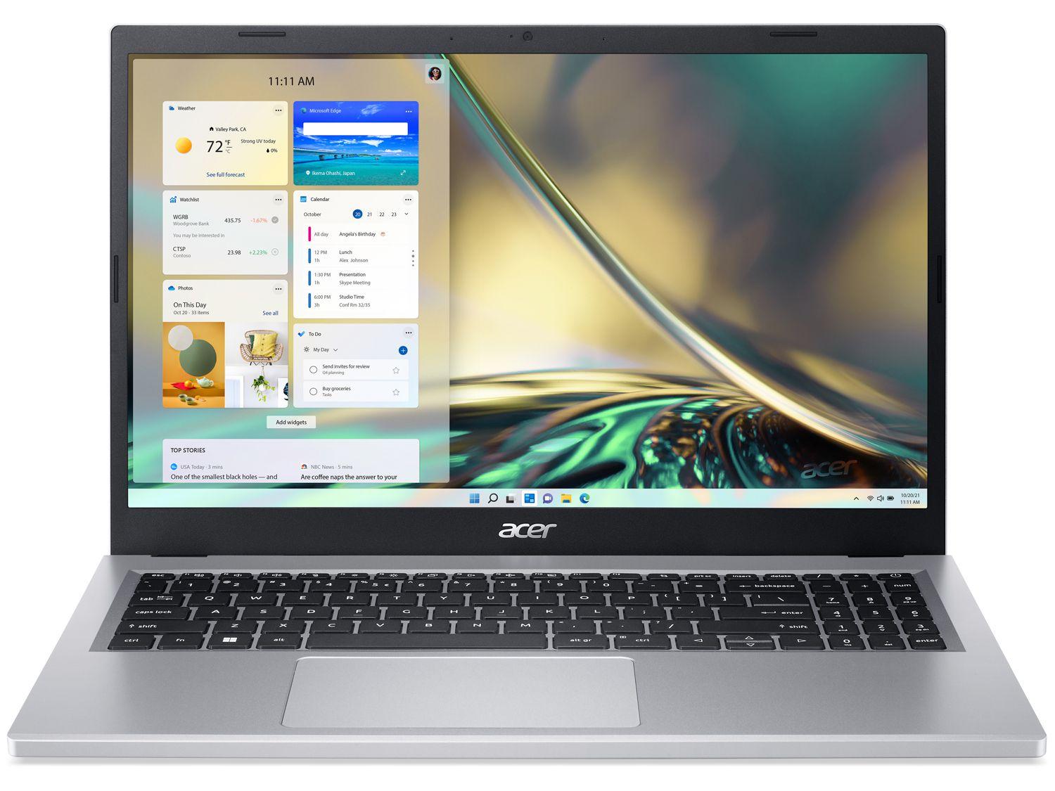 Notebook Acer Aspire 3 Intel Core i3 8GB 256GB SSD