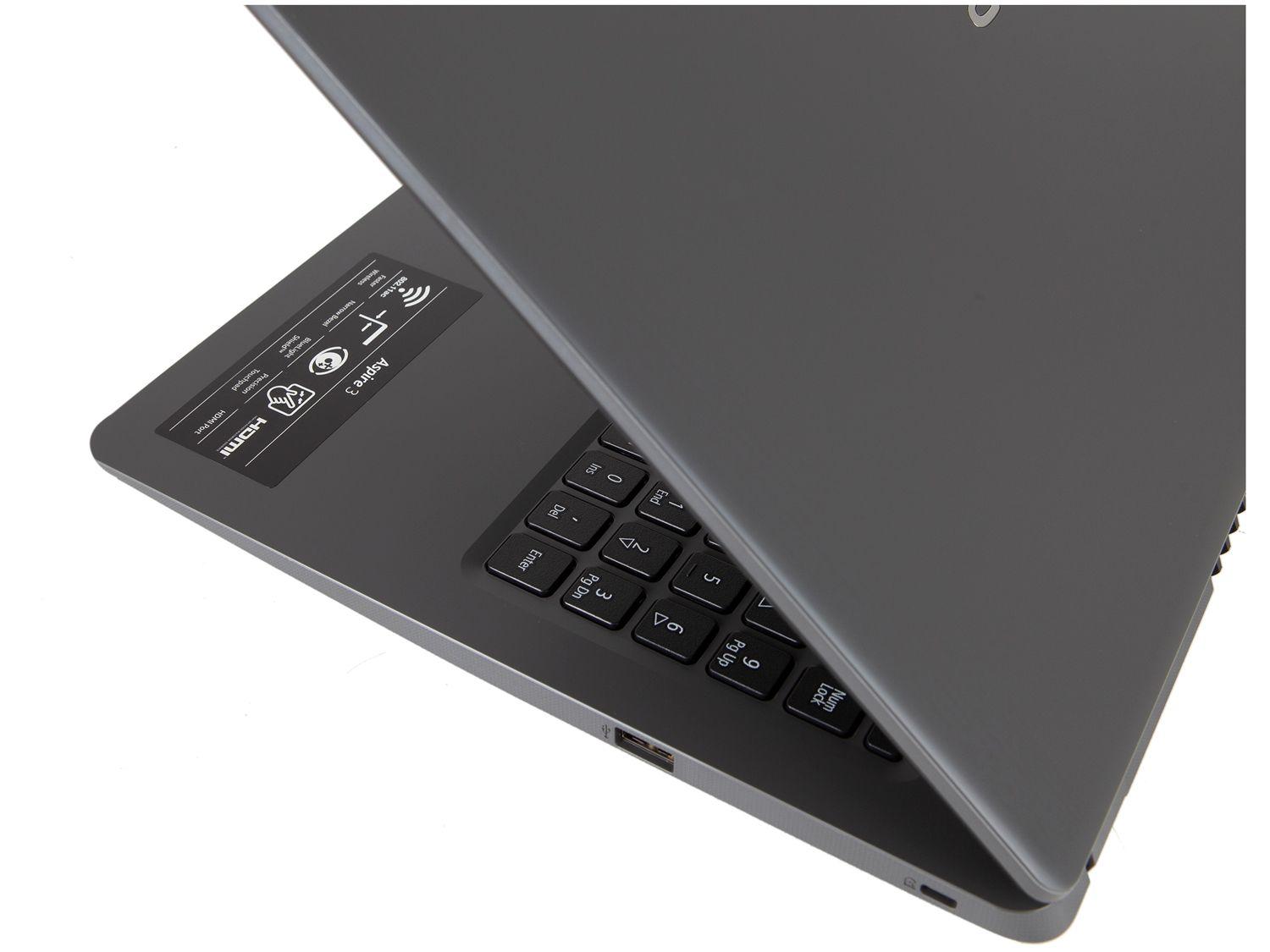 Notebook Acer Aspire 3 Intel Core i3 8GB 256GB SSD