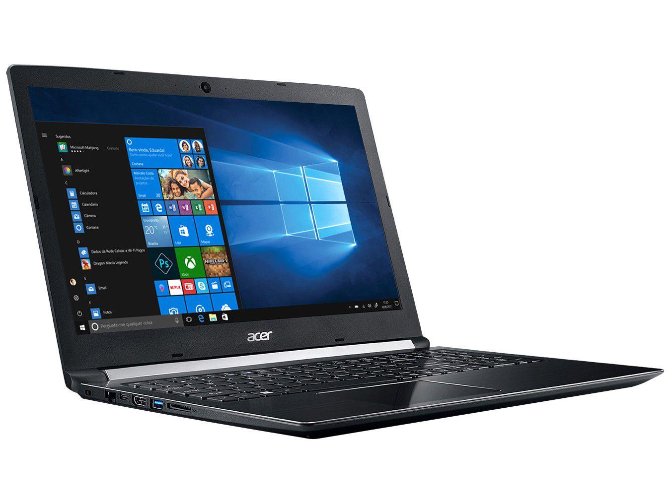 Notebook Acer Aspire 5 A5155151UX Intel Core i5 8GB 1TB 15,6” HD Windows 10 Notebook