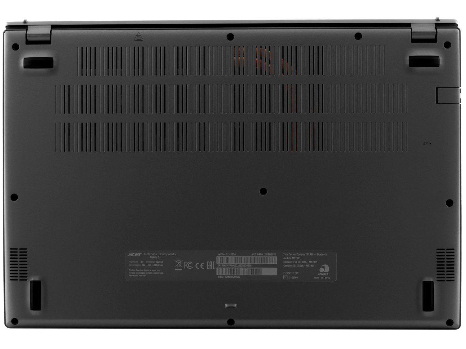 Notebook Acer Aspire 5 Intel Core i5 12450H 8GB RAM 512GB SSD 15,6” Full HD Windows 11 A515-57-565J