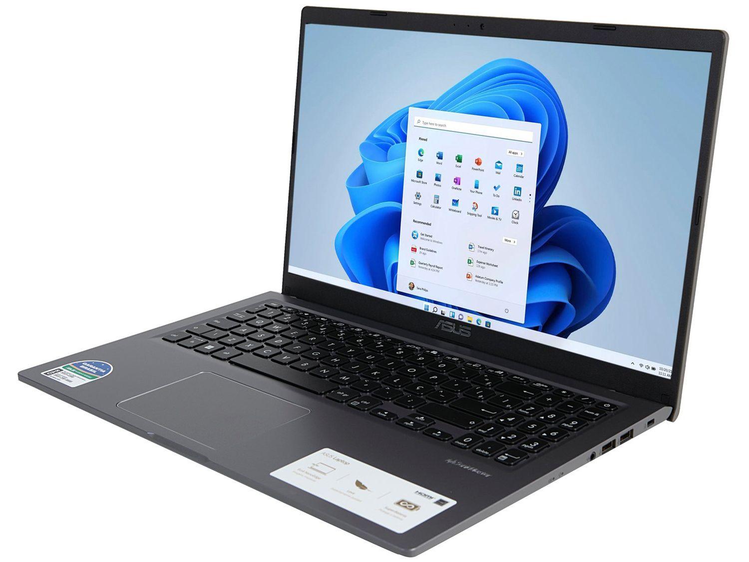 Notebook Asus Intel Core i3 4GB 256GB SSD 15,6”