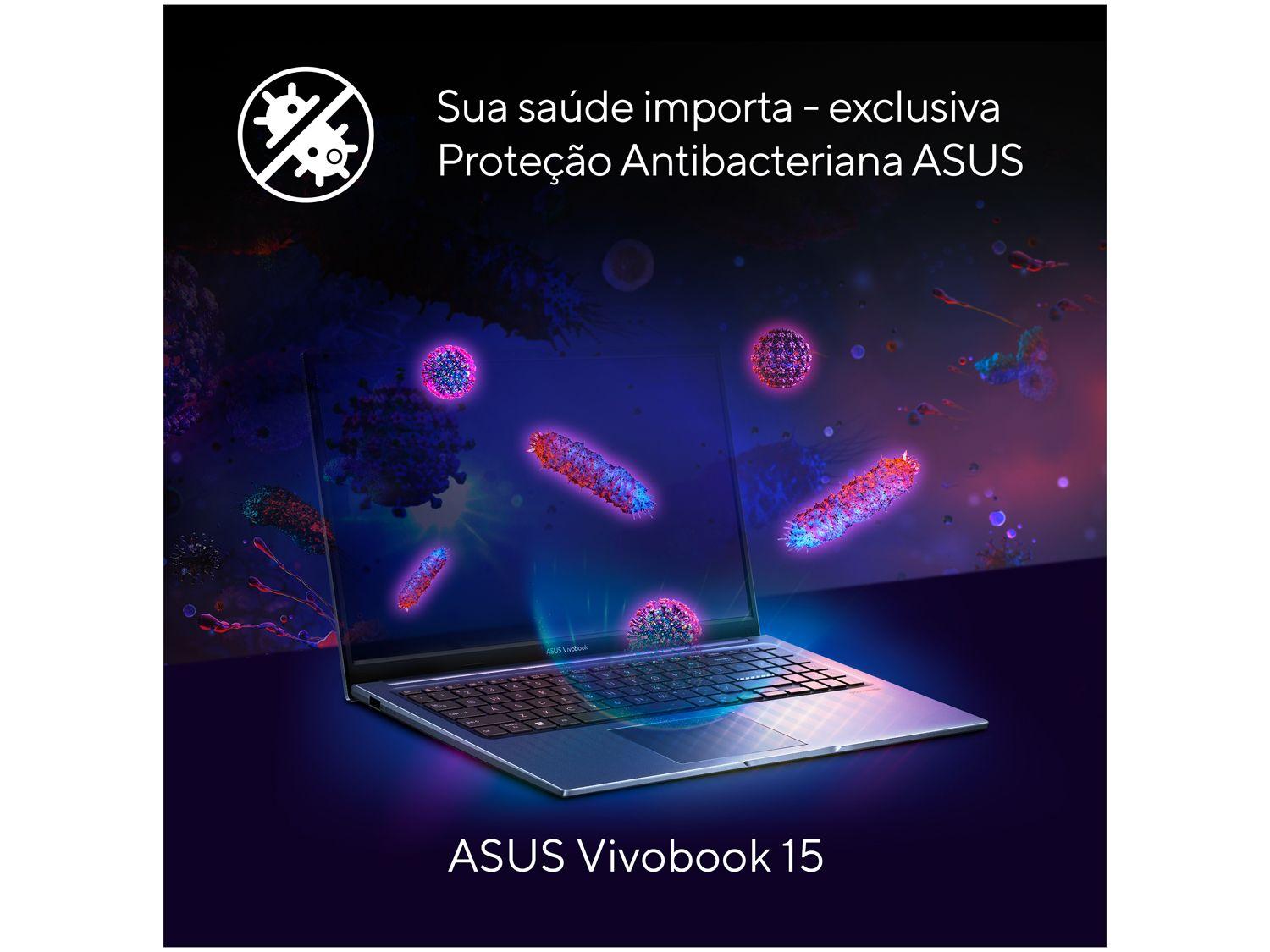 Notebook ASUS Vivobook 15 X1504ZA-NJ983 Intel Core i5 8GB RAM SSD 512GB 15,6" Full HD Linux 90NB1021-M01EJ0