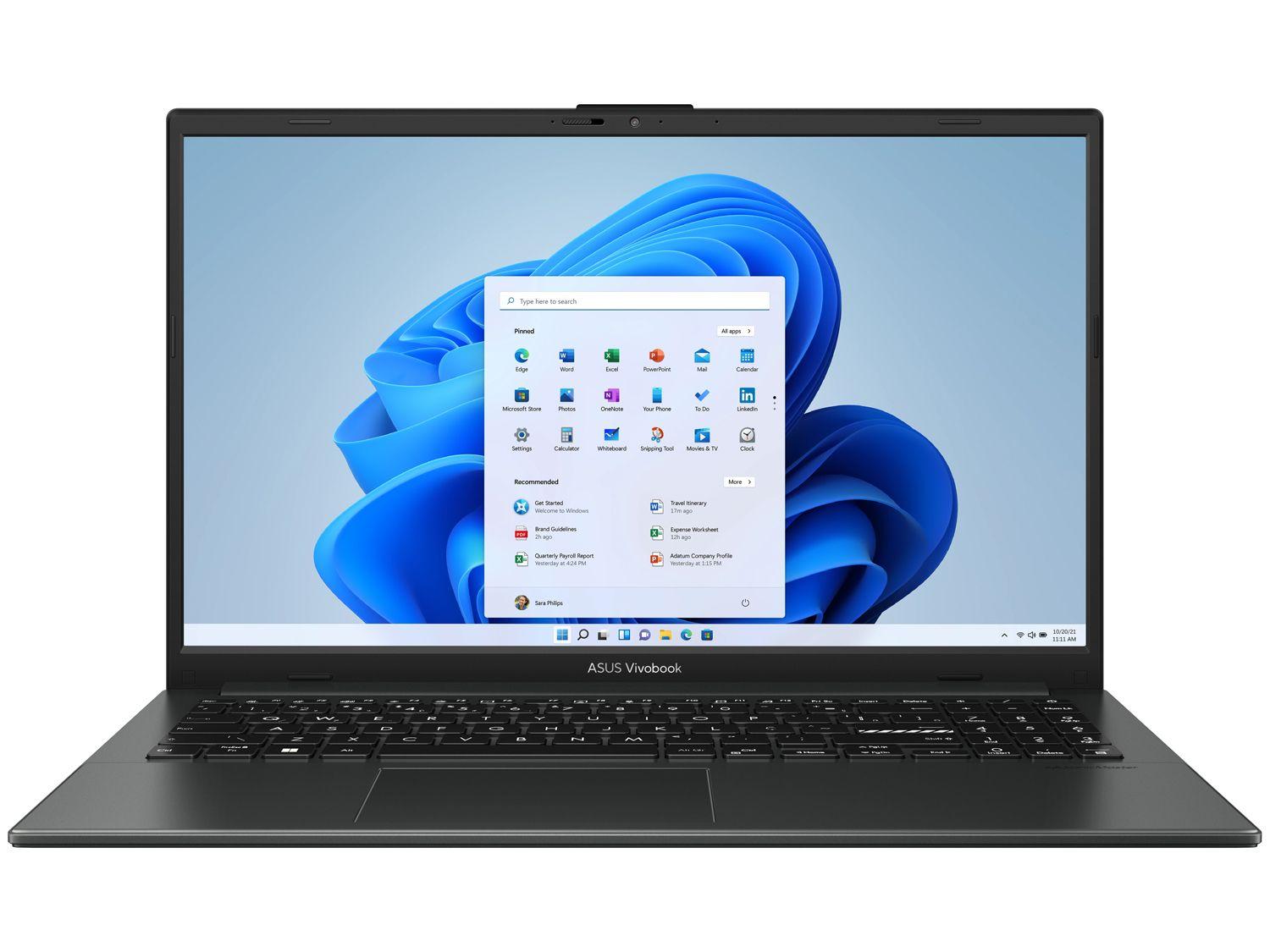 Notebook ASUS Vivobook Go 15 AMD Ryzen 5 7520U 8GB RAM 512GB SSD 15,6" Full HD Windows 11 E1504FA-NJ836W