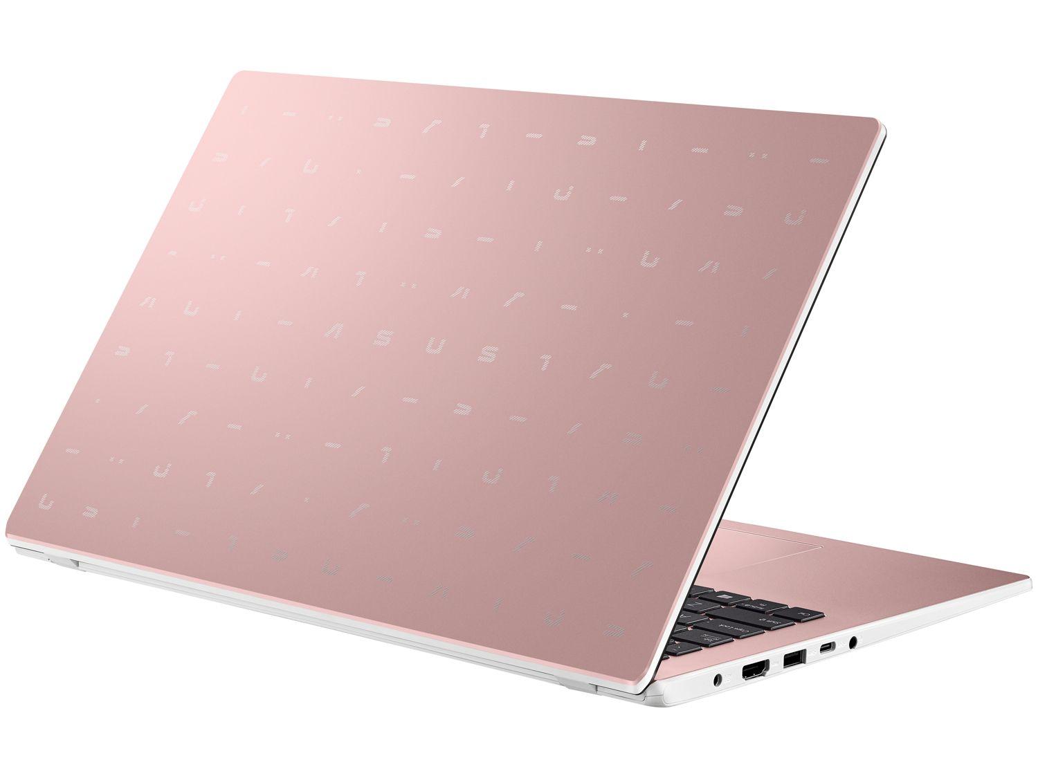 Notebook ASUS Vivobook Go 15 Intel Celeron 4GB RAM 128GB eMMC 15,6" UHD Rosa Windows 11+ Microsoft 365 Personal Office E510KA-BR833WS