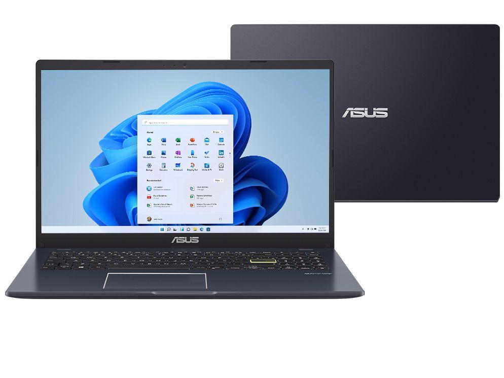 Notebook ASUS Vivobook Go 15 Intel Celeron 4GB RAM 128GB eMMC 15,6" UHD Star Black Windows 11+ Microsoft 365 Personal Office E510KA-BR808WS