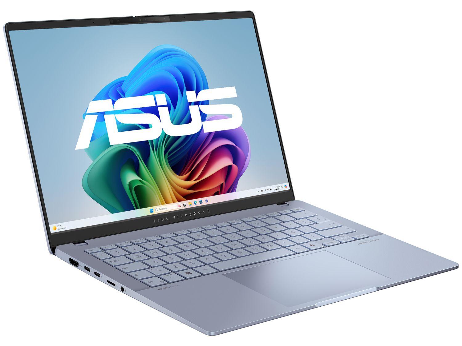 Notebook ASUS Vivobook S 14 Intel Core Ultra 7 16GB RAM 512GB SSD 14" Windows 11 - S5406SA-PP218W