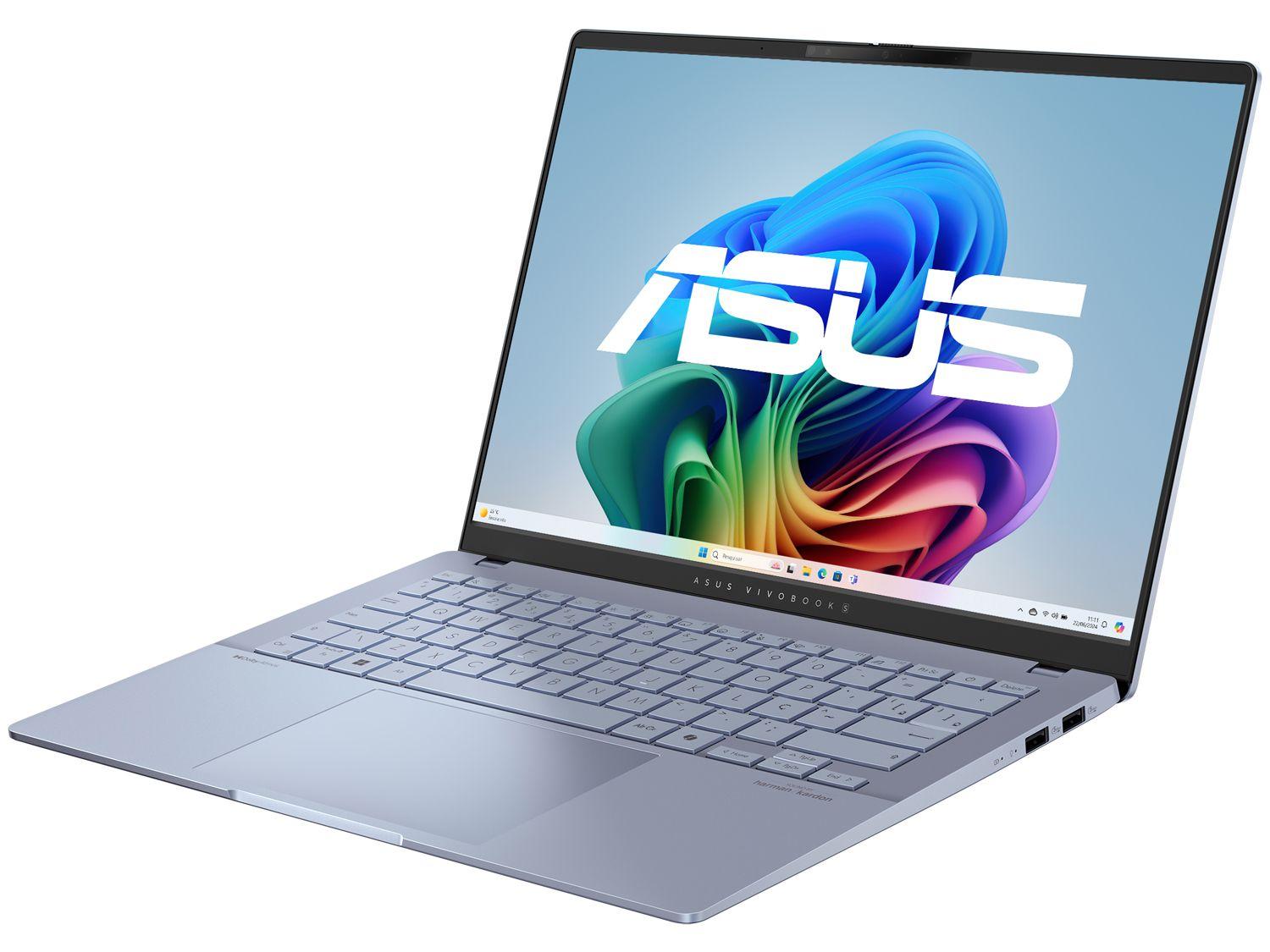 Notebook ASUS Vivobook S 14 Intel Core Ultra 7 16GB RAM 512GB SSD 14" Windows 11 - S5406SA-PP218W