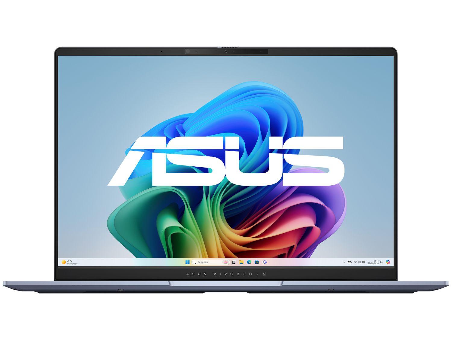Notebook ASUS Vivobook S 14 Intel Core Ultra 7 16GB RAM 512GB SSD 14" Windows 11 - S5406SA-PP218W