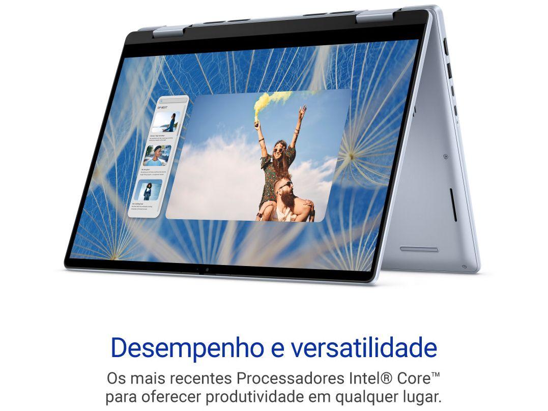 Notebook Dell Inspiron 14 2IN1-I1300-A30 Intel Core i5 16GB RAM 512GB SSD Touch Screen 14" Full HD+ Windows 11 2IN1-I1300-A30