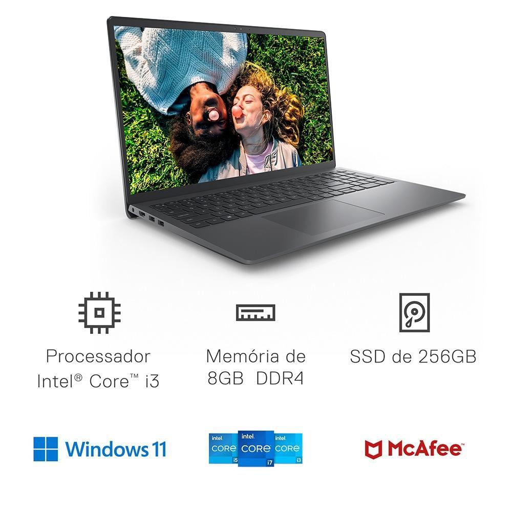 Notebook Dell Inspiron 15 Intel Core i3-1115G4, 8GB RAM, SSD Notebook Dell Inspiron 15 Intel Core i3-1115G4, 8GB RAM, SSD
