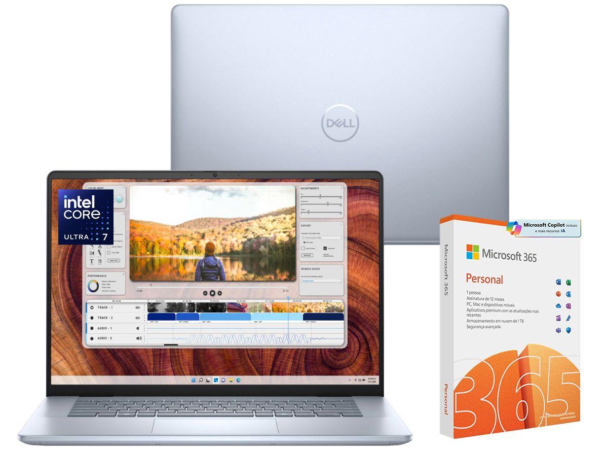 Notebook Dell Inspiron 16 Plus Intel Core Ultra 7 