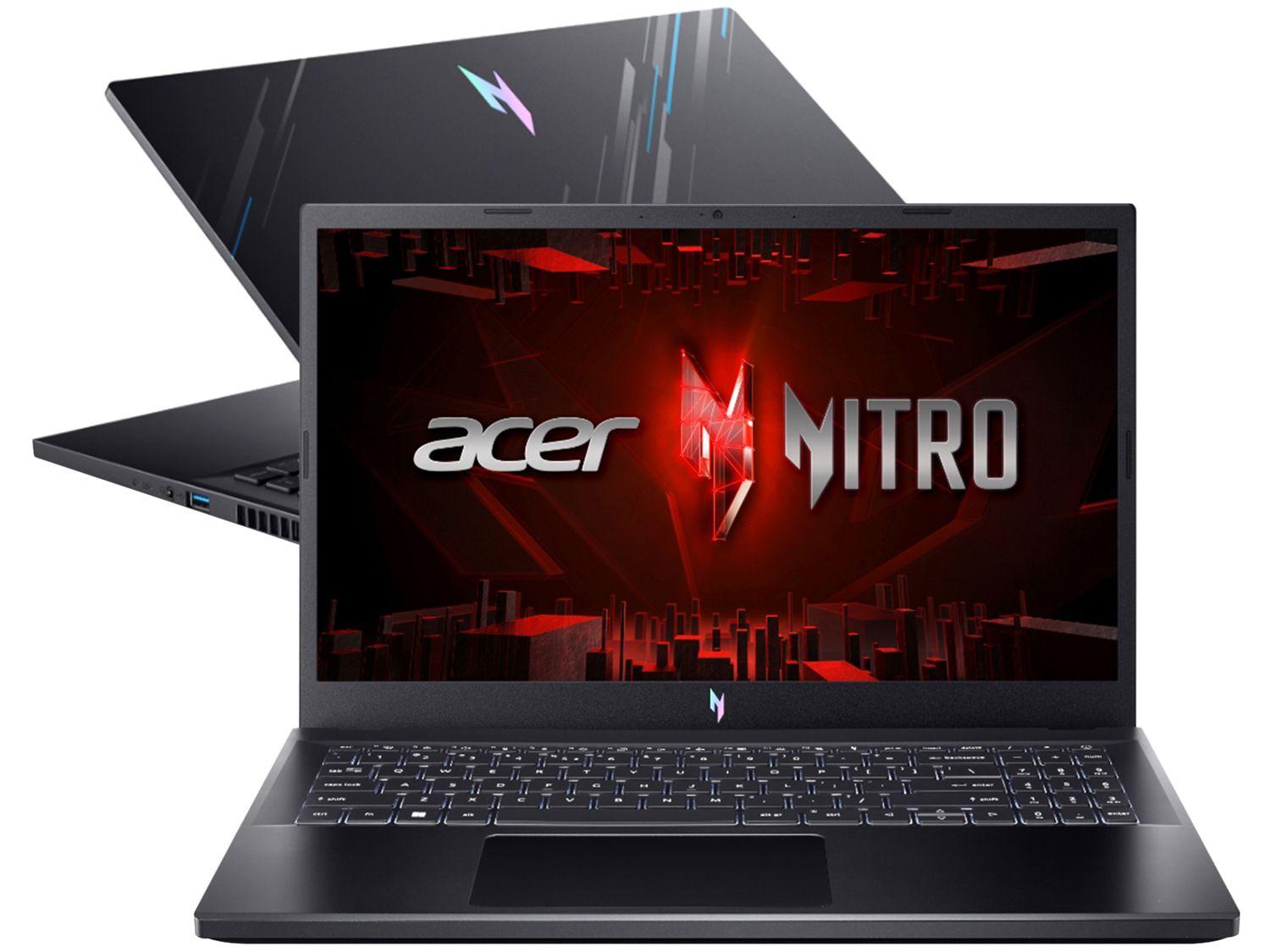 Notebook Gamer Acer Nitro V15 Intel Core i5 512GB SSD 8GB RAM 15,6
