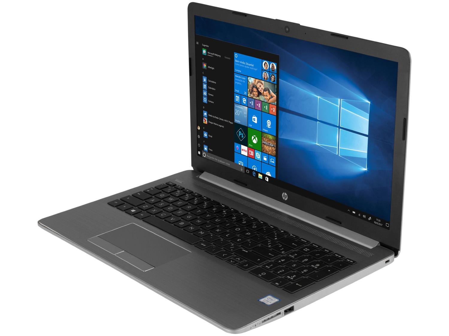 Notebook HP 250 G7 Intel Core i5 8GB 256GB SSD 15,6” LED Windows 10
