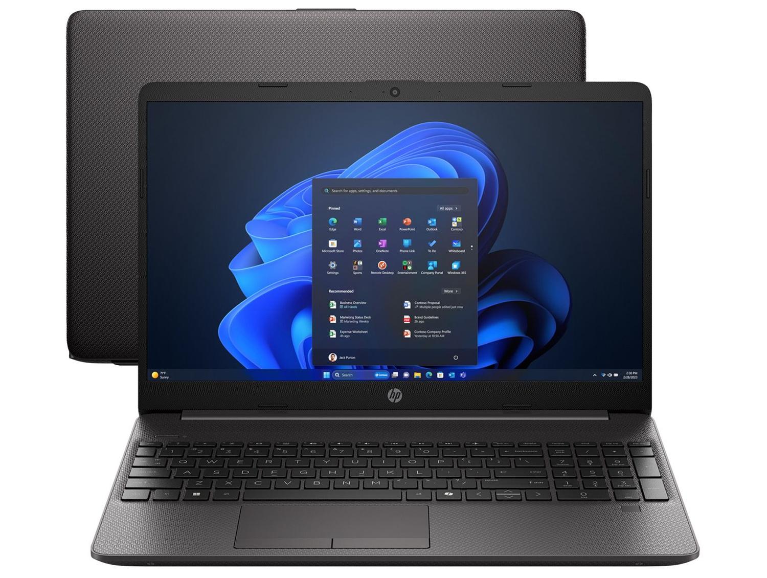Notebook HP 256R G9 Intel Core i5 1334U 8GB RAM 256GB SSD 15,6” Windows 11 Intel UHD Graphics BQ9L1AT#AK4