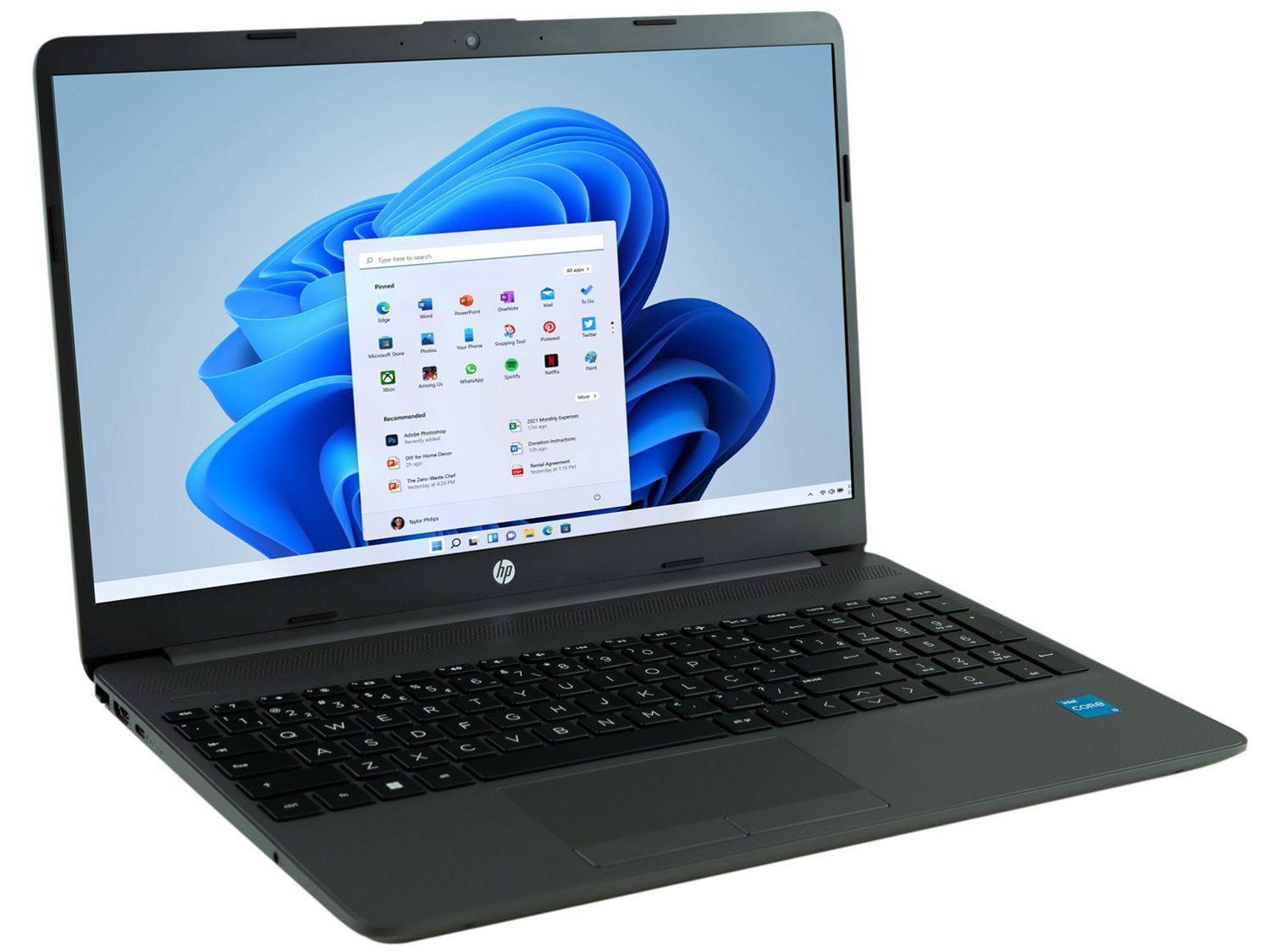 Notebook HP G9 Intel Core i3 8GB RAM 256GB SSD 15,6” HD Windows 11