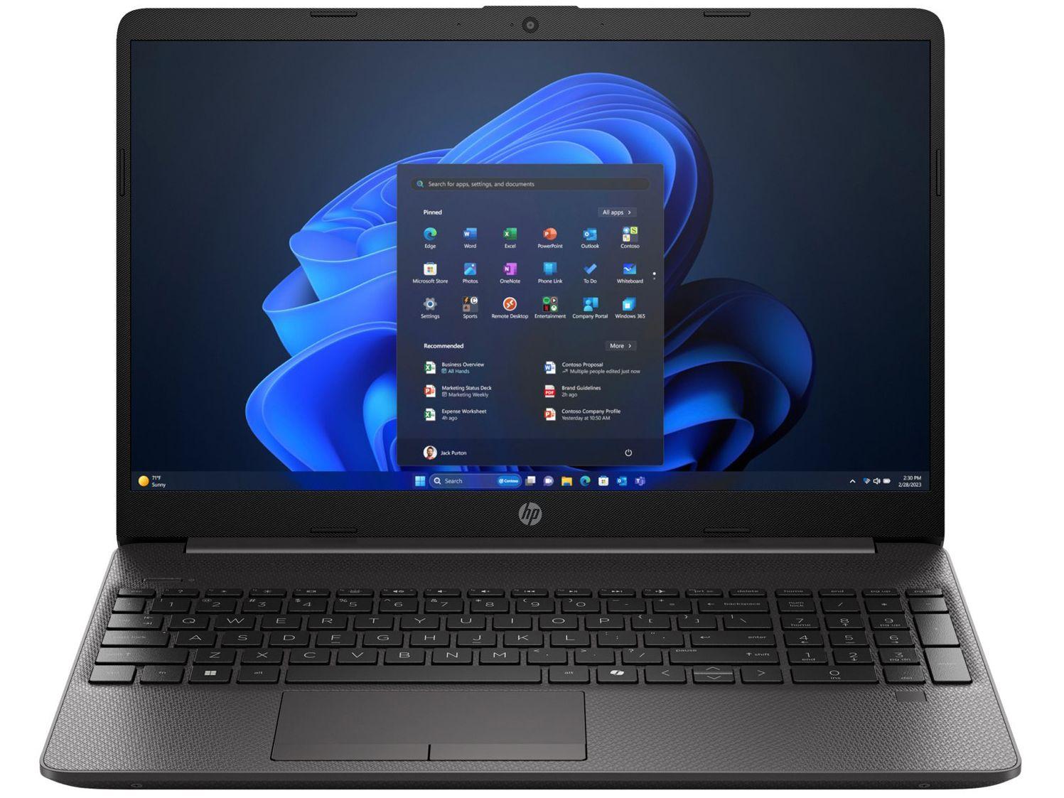 Notebook HP G9 Intel Core i3 8GB RAM SSD 256GB 15,6" Windows 11 AN1A2LA#AK4