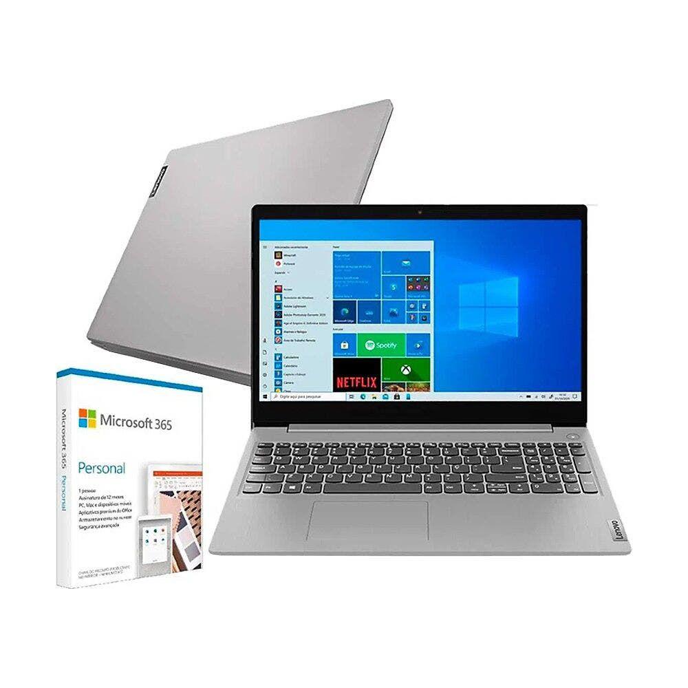 Notebook Lenovo IdeaPad 3, 3I-15IGL, Intel Celeron N4020, 4GB, 128GB SSD  NVMe, Windows 11, 