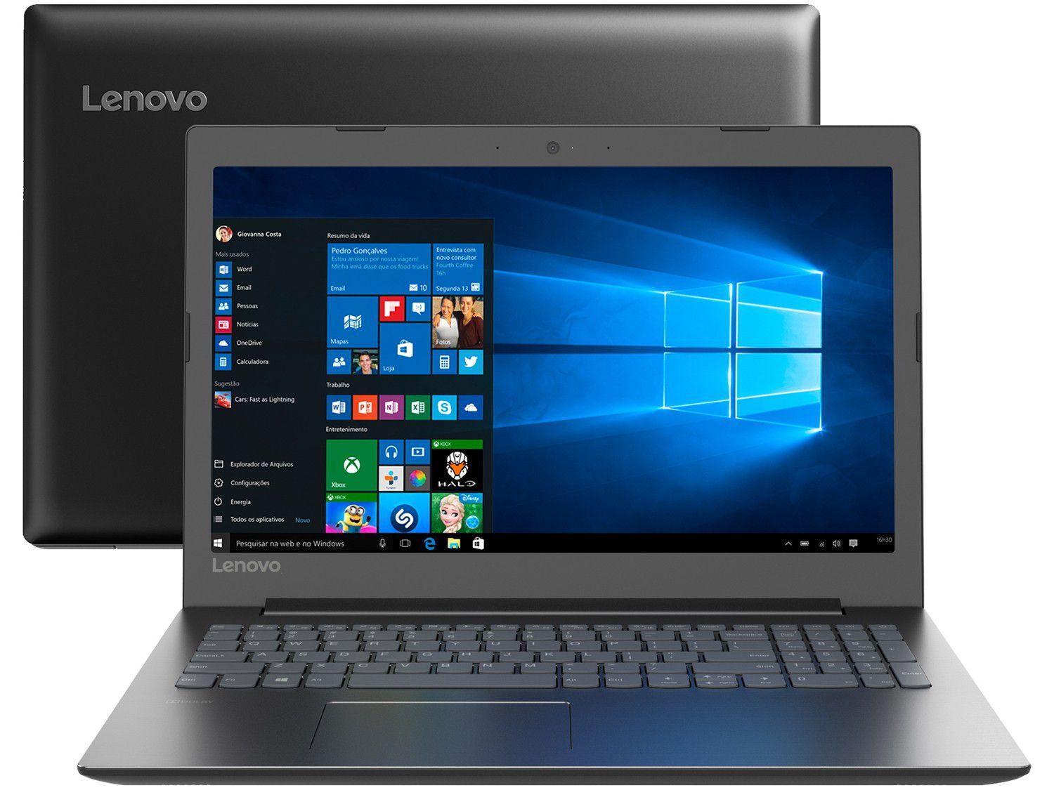 Notebook Lenovo Ideapad 330 Intel Dual Core - 4GB 1TB 15,6 Notebook Lenovo Ideapad 330 Intel Dual Core - 4GB 1TB 15,6