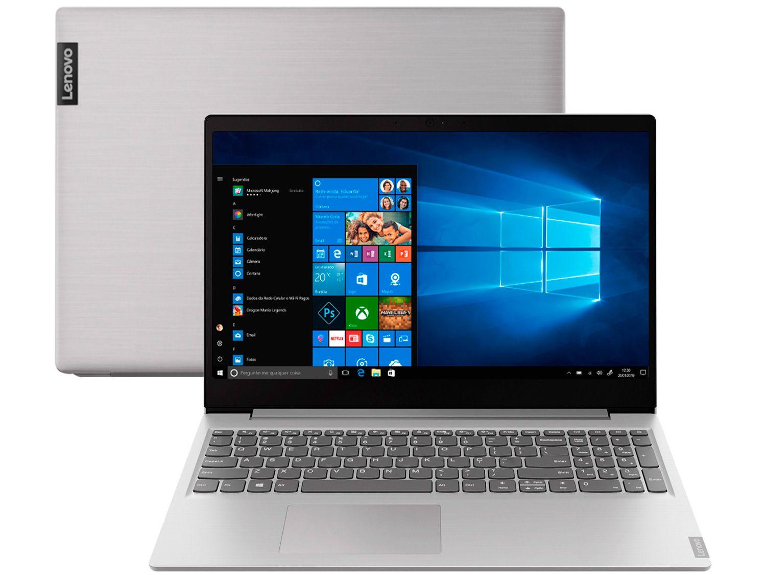 Notebook Lenovo Ideapad S145 81XM0005BR - Intel Core i3 4GB Notebook Lenovo Ideapad S145 81XM0005BR - Intel Core i3 4GB