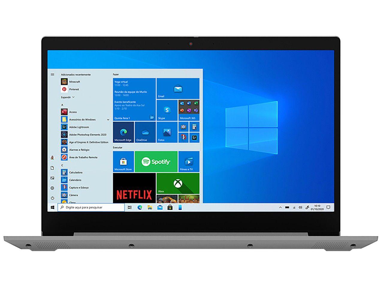 Notebook Lenovo IdeaPad3i 82BS0005BR Intel Core i5