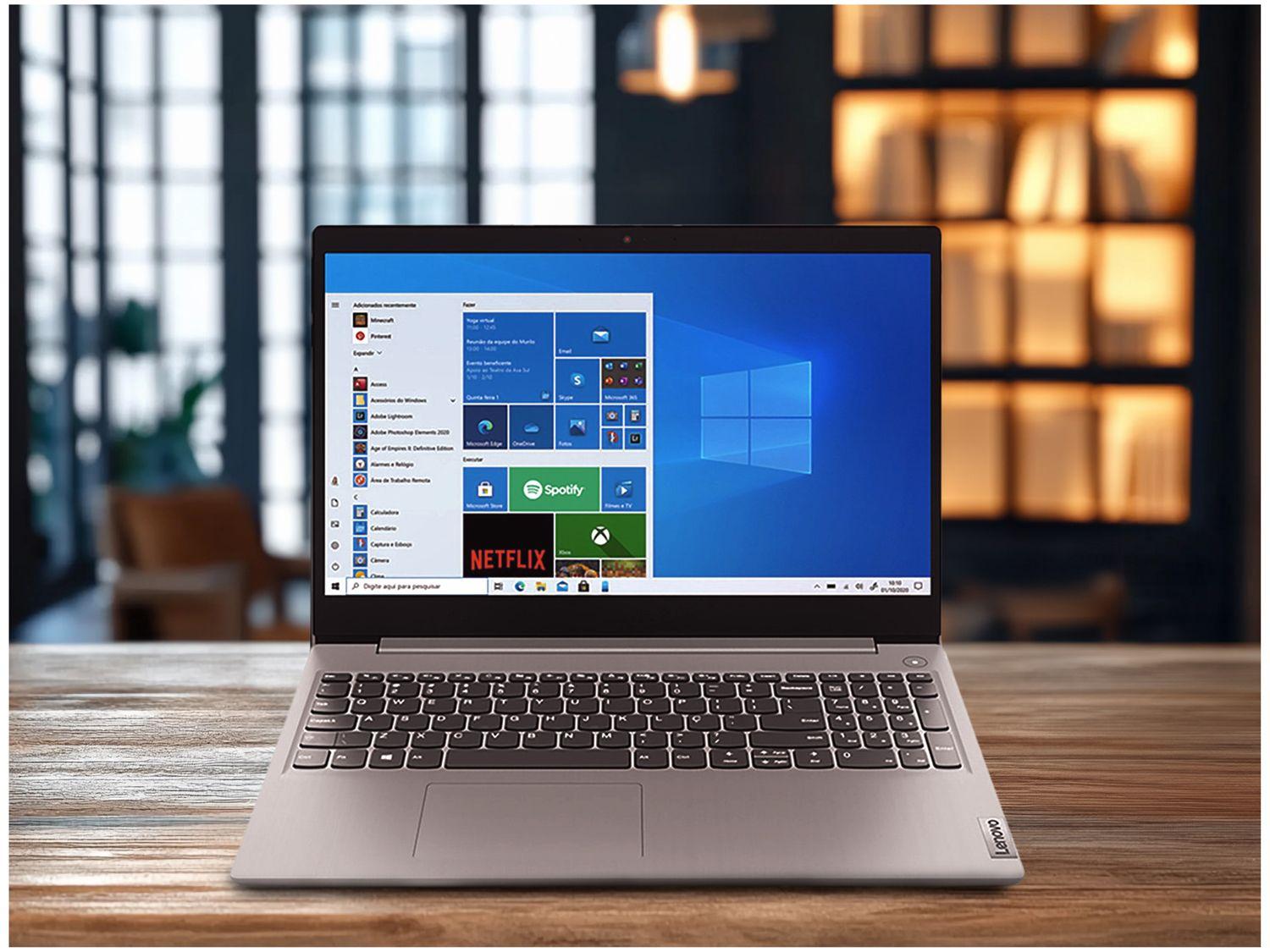 Notebook Lenovo IdeaPad3i 82BS0006BR Intel Core i3