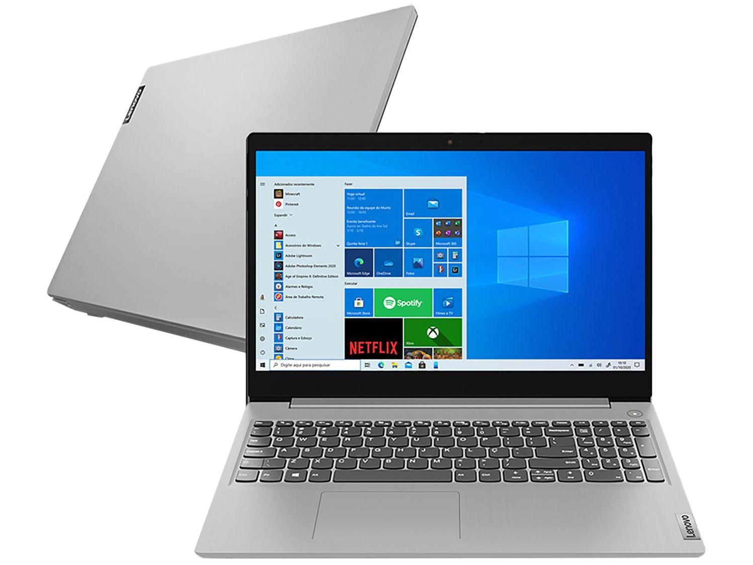 Notebook Lenovo IdeaPad3i 82BS0006BR Intel Core i3