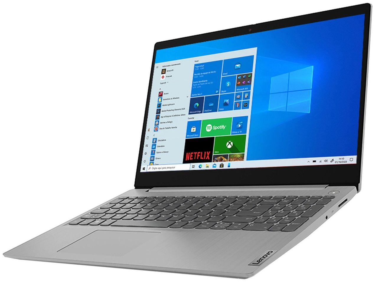 Notebook Lenovo IdeaPad3i 82BS0006BR Intel Core i3